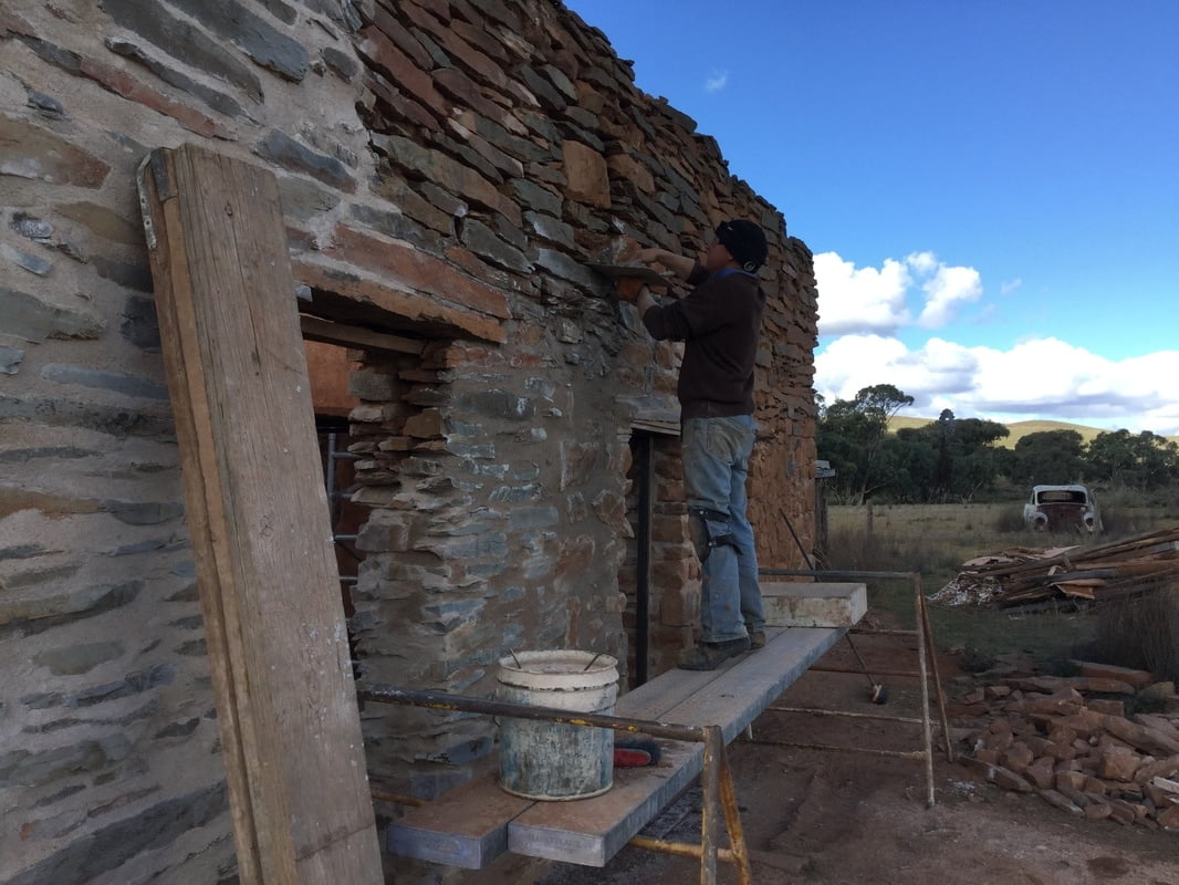 Shepherd’s hut to 1 bedroom hut to 3 bedroom house!  Can’t wait to find out all of this house’s history.